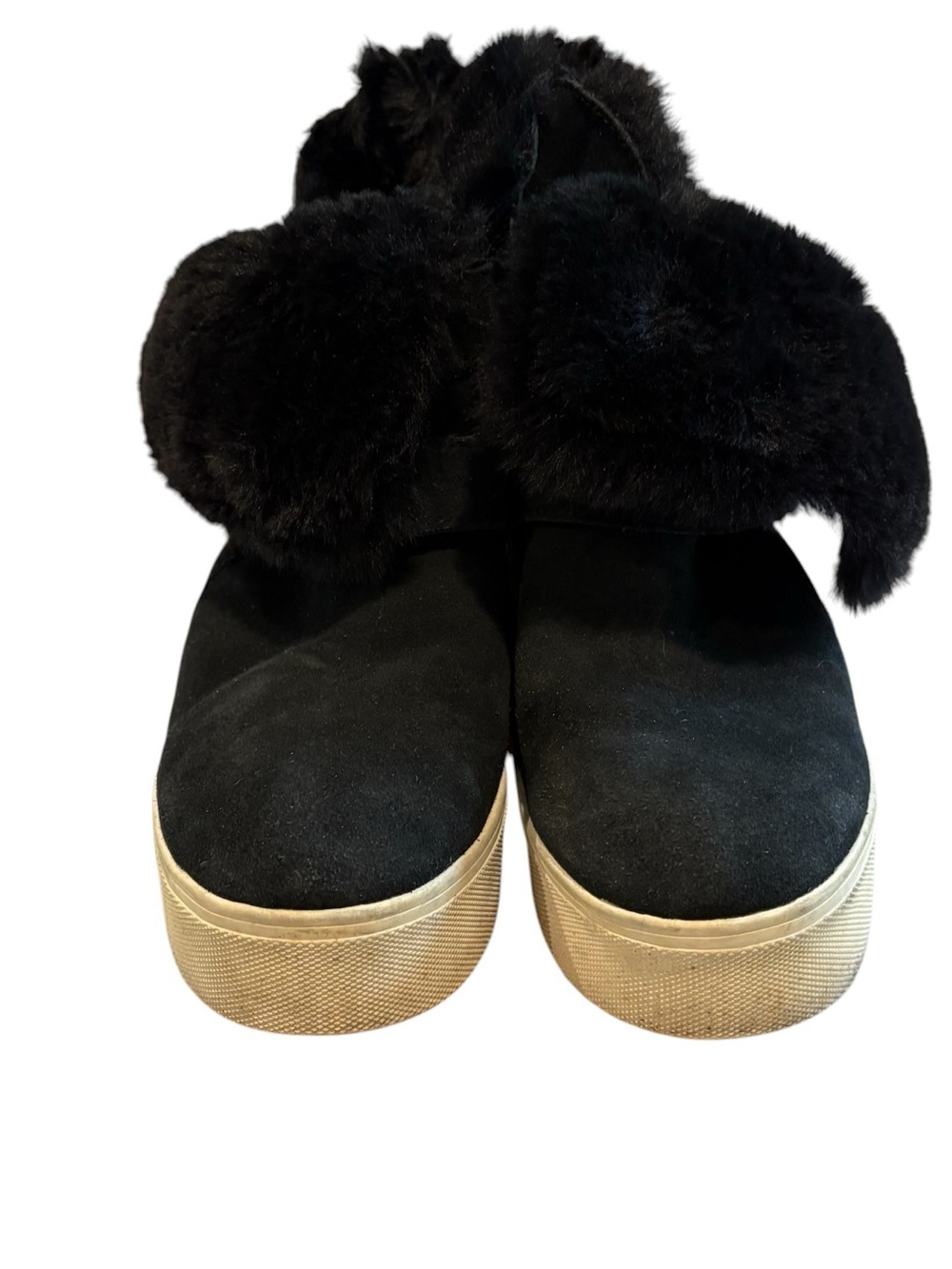 J/Slides Wells boots - faux fur botties in black. Size 7.5 - Picture 4 of 15